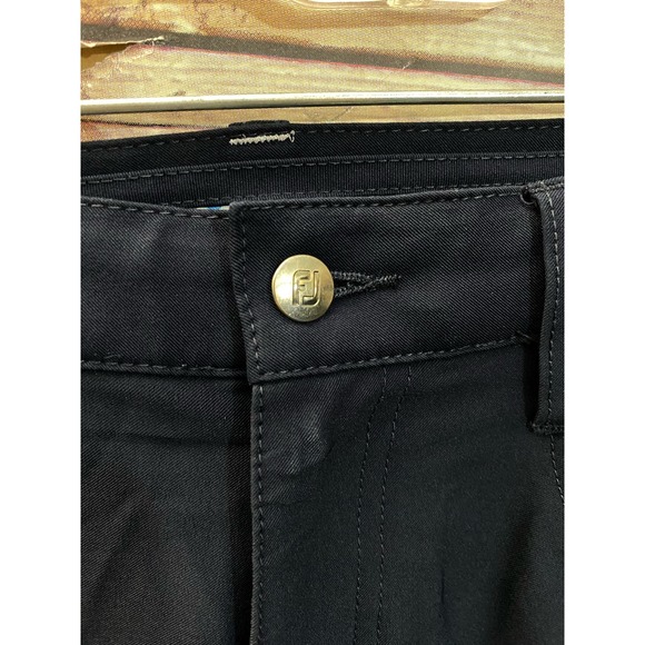 FOOTJOY FJ Men’s Athletic Fit Golf Pants Navy Blue Size 34 X 32 - Picture 7 of 9